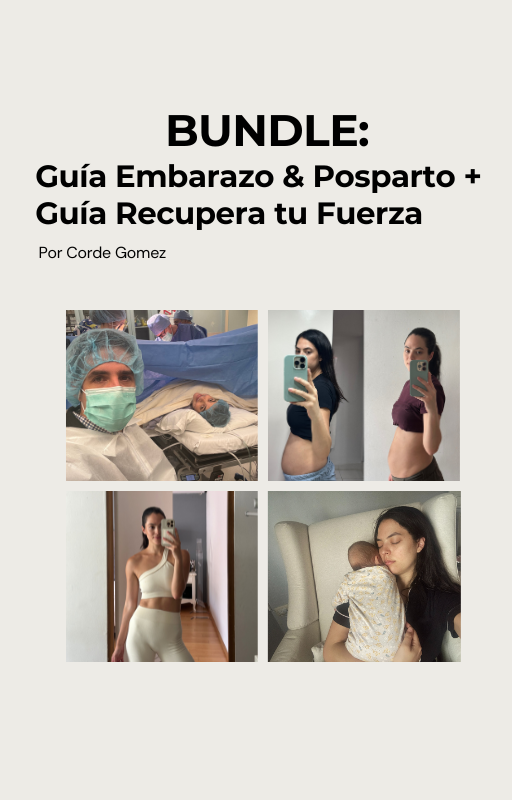 BUNDLE: Guía Embarazo y Posparto & Guía recupera tu fuerza posparto
